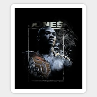 Jon Jones Champion Sticker